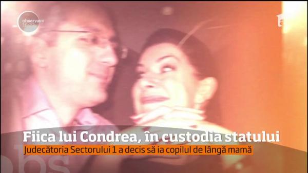 Fiica lui Condrea, în custodia statului. Judecătoria Sectorului 1 a decis să ia copilul de lângă mamă