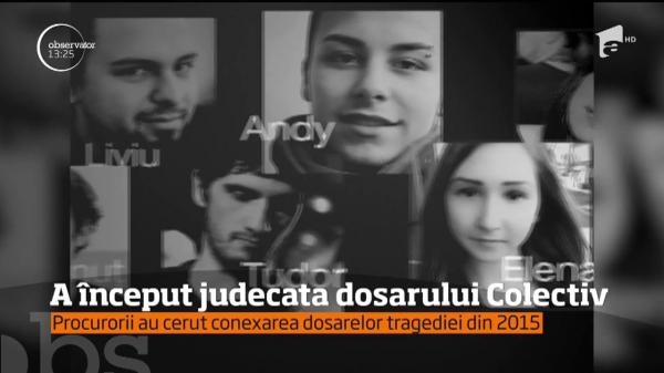 A început judecata dosarului Colectiv. Procurorii au cerut conexarea dosarele tragediei din 2015