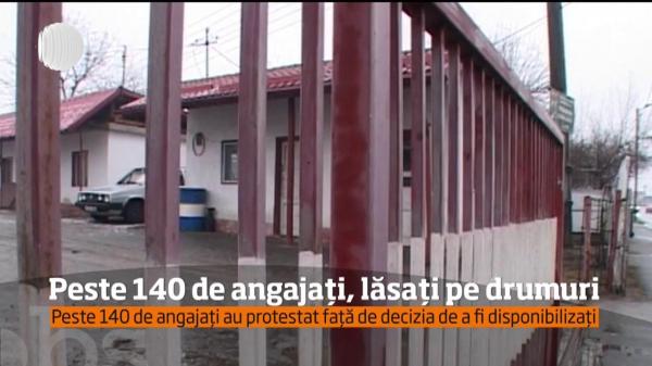 Peste 140 de angajaţi ai Întreprinderii de Drumuri şi Poduri Gorj, lăsaţi pe drumuri