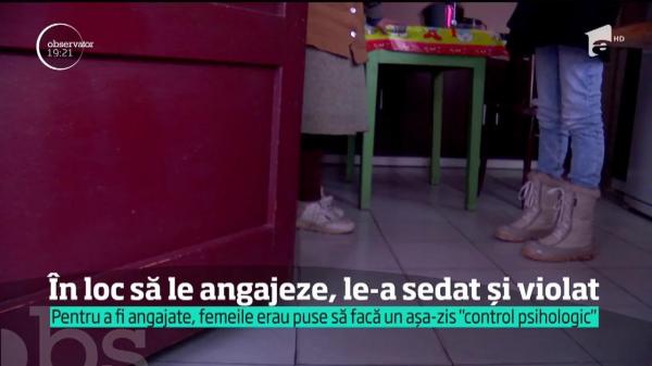 Un bărbat de 50 de ani din Capitală a reuşit să violeze mai multe femei, promiţându-le un loc de muncă