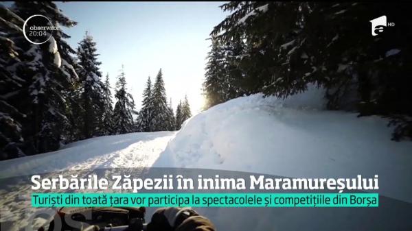 Maramureşul este recunoscut pentru farmecul său. Însă, îmbrăcat în zăpadă cucereşte şi mai multe inimi. Urmează Serbările Zăpezii