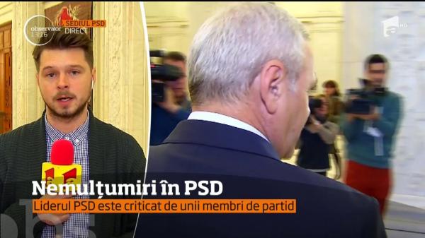 TENSIUNE în PSD! Liderul Liviu Dragnea, criticat de membrii partidului (VIDEO)