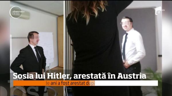S-a deghizat în Hitler şi a fost arestat! Incidentul s-a întâmplat chiar în oraşul natal al liderului nazist (VIDEO)