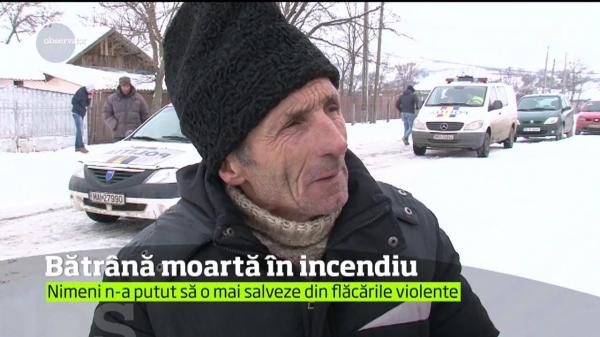 Focul mai ia o viaţă! Femeie găsită carbonizată în propria casă, la Iaşi