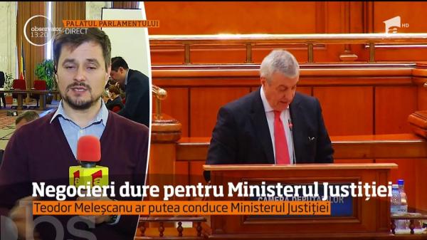 Negocieri dure pentru Ministerul Justiției. Teodor Meleșcanu ar putea fi mutat de la MAE (VIDEO)