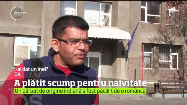 Poveste de dragoste începută ONLINE, încheiată la poliţie. Un indian a fost păcălit de o româncă pe care a cunoscut-o pe Internet