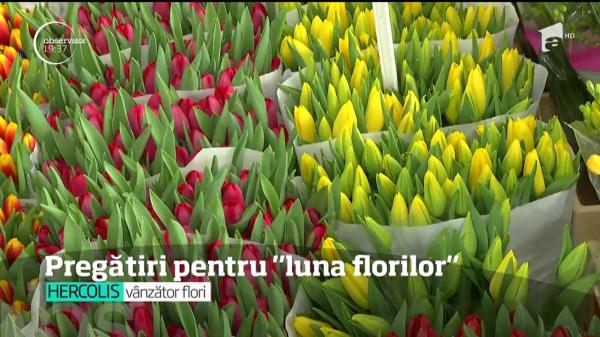 Florile vor fi mai scumpe în acest an, de 1 Martie