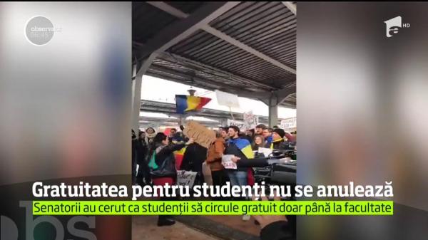 Studenţii vor circula în continuare gratuit cu trenul, anunţă Ministerul Transporturilor (VIDEO)