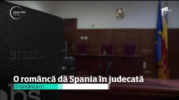 Victimă a unui caz de malpraxis, o româncă  luptă în justiție cu statul spaniol, pentru a-i da pensia pe caz de boală, câştigată la tribunal