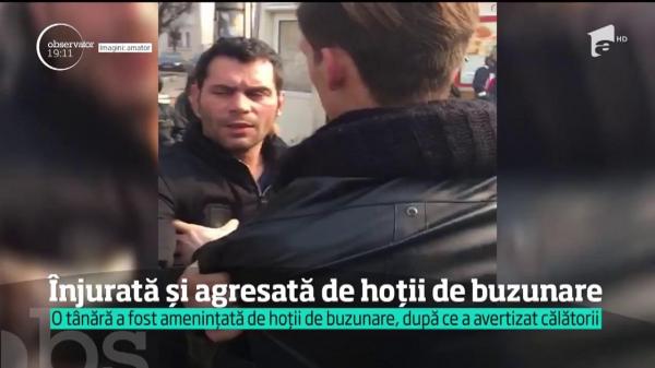 O tânără din Târgu Mureş a fost înjurată şi agresată de hoţii de buzunare din autobuze, pentru că i-a avertizat pe călători! (VIDEO)