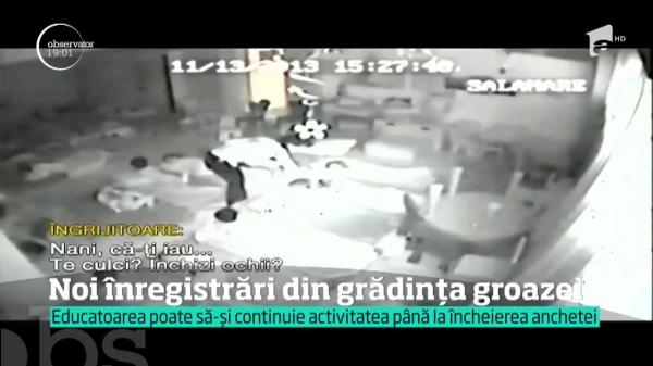 ÎNREGISTRĂRI TULBURĂTOARE! Educatoarea din Bucureşti, surprinsă cum abuzează verbal un copil de 3 ani, NU e la prima abatere!