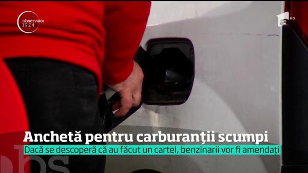 Anchetă pe piaţa carburanţilor din România, după ce taxele au scăzut, iar preţul la pompă a tot crescut