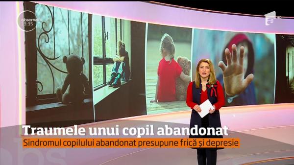 Traumele unui copil abandonat. Sindromul copilului presupune frică și depresie