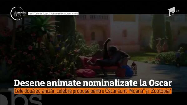 Desene animate, printre nominalizările la Oscar. Decernarea premiilor are loc duminică, 26 februarie