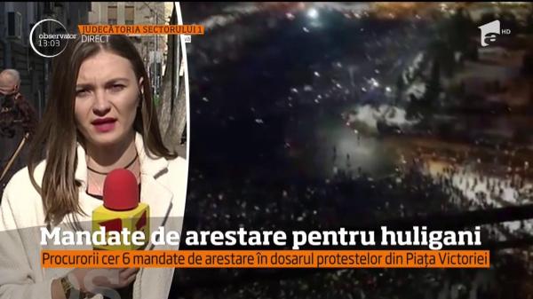 Procurorii cer șase mandate de arestare în Dosarul protestelor din Piața Victoriei (VIDEO)