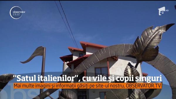 "Satul italienilor" se află în Botoşani! În comuna Dersca, 70% dintre copii au părinţii plecați la muncă în Italia