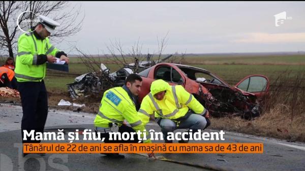 Accident CUMPLIT, în Timiş. Mamă și fiu MORŢI, după ce două maşini s-au ciocnit