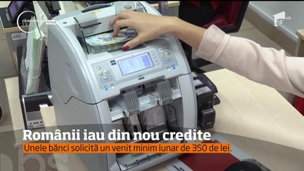Românii iau din nou credite. Băncile au redus necesarul de acte pentru fiecare client (VIDEO)