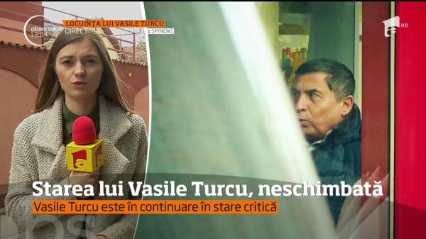 Starea lui Vasile Turcu, NESCHIMBATĂ. Fostul acţionar Dinamo este în continuare în stare critică (VIDEO)
