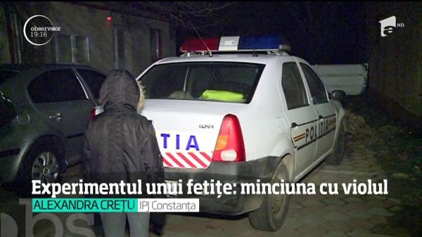 Farsă diabolică: o copilă de 11 ani din Constanța a spus poliției că a fost VIOLATĂ. Voia să-i TESTEZE pe oamenii legii!