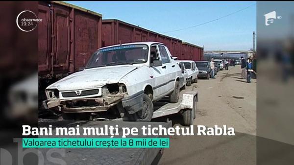 Statul dă bani în plus pentru cei care vor să scape de maşina veche. Valoarea unui tichet Rabla creşte