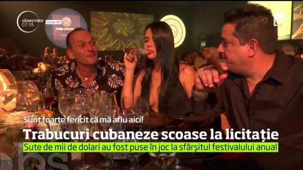 Cele mai scumpe TRABUCURI CUBANEZE, scoase la licitație