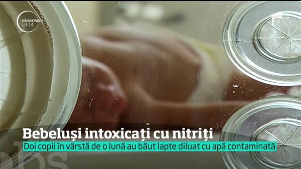 Gemenii de doar o lună intoxicaţi cu nitriţi au fost stabilizaţi. Mama lor suferă de afecţiuni psihice