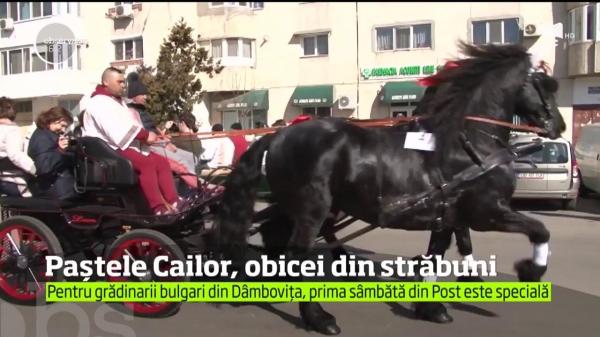 PAŞTELE CAILOR chiar există! Obiceiul străbun unic, sărbătorit la Târgovişte