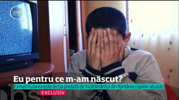 "Eu pentru ce m-am născut?" Episodul 3: Cum îşi exmatriculează statul copiii abuzaţi