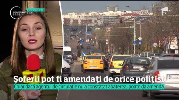 Este OFICIAL! Şoferii vitezomani prinşi de radar pot fi amendaţi DE ORICE POLIŢIST de la rutieră (VIDEO)