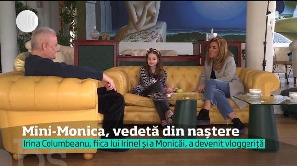 Irina Columbeanu, vedetă din naştere. Micuţa şi-a pus la punct un VLOG!
