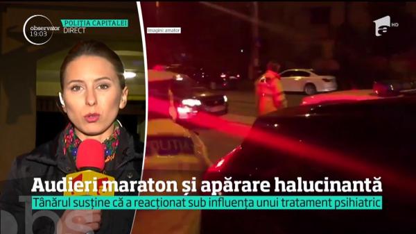 Studentul beizadea care a târât cu mașina un polițist, după ce a trecut pe roșu, cercetat pentru tentativă de omor