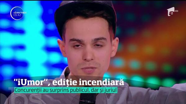 iUmor, ediție incendiară! Concurenții au surprins publicul, dar și juriul