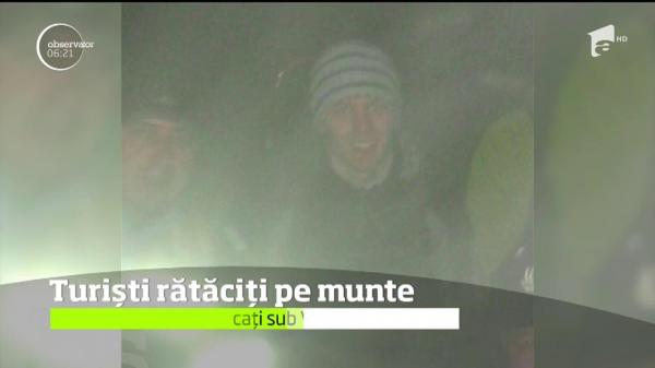 Salvamontiştii din Argeş, ÎN ALERTĂ după ce turişti israelieni au rămas blocaţi sub Vârful Moldoveanu (VIDEO)