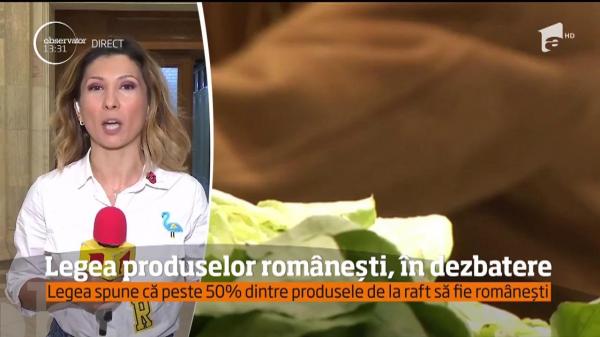 Produsele româneşti, din nou în atenţia parlamentarilor după ce Comisia Europeană transmite amenzi (VIDEO)