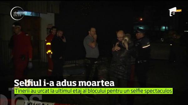 A vrut UN SELFIE şi A MURIT! O adolescentă a căzut de la etajul nouă al unui bloc din Sibiu
