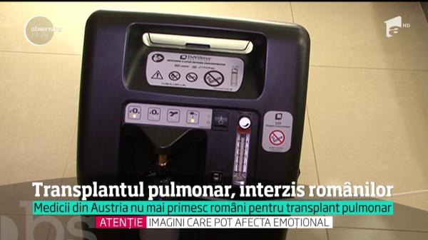 Condamnaţi la SUFERINŢĂ! Românii care au nevoie de transplant de plămâni, REFUZAŢI de o clinică cu renume din Austria