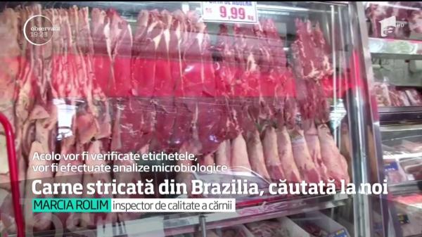 Carne de pui şi vită STRICATĂ, ajunsă din Brazilia direct pe mesele europenilor
