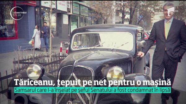 Călin Popescu Tăriceanu, păcălit de un samsar, pe net. L-a păgubit pe șeful Senatului cu aproape 20 de mii de Euro