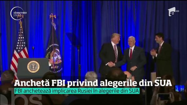 FBI face anchetă după alegerile din SUA care l-au adus pe Donald Trump la Casa Albă (VIDEO)