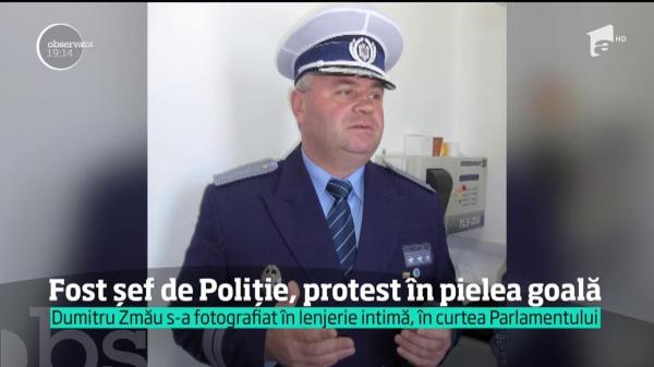 Se spune că o poză face cât o mie de cuvinte. Un politician din Botoşani s-a fotografiat în lenjerie intimă în curtea Parlamentului