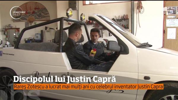 Discipolul lui Justin Capră, pe urmele celebrului inventator. Rareş Zotescu și-a brevetat 11 invenții