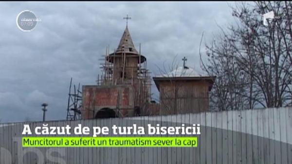 SFÂRŞIT CUMPLIT pentru un bărbat din Vaslui! Omul lucra la turla bisericii, când s-a întâmplat tragedia