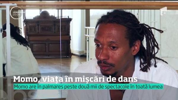 Momo Sanno, viaţa în mişcări de dans. Povestea de succes a unui dansator născut la Galaţi