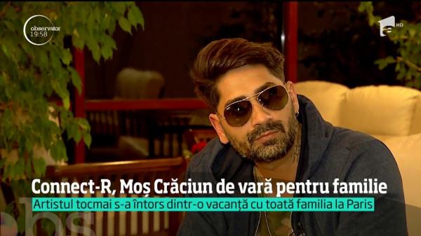 Connect-R şi-a dus toată familia la Paris, înainte de Sărbători