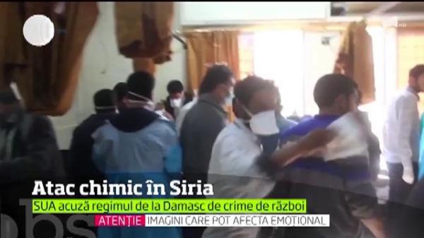 ARMELE CHIMICE au făcut 100 de morţi şi sute de răniţi în Siria. Natura gazului care i-a intoxicat pe locuitorii din Idlib, încă NECUNOSCUTĂ