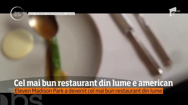 Cel mai bun restaurant din lume e american!