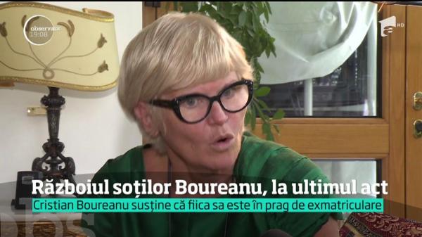 Războiul dintre foştii soţi Boureanu, la ultimul act! Pe Internet ar circula fotografii compromiţătoare cu fiica lor