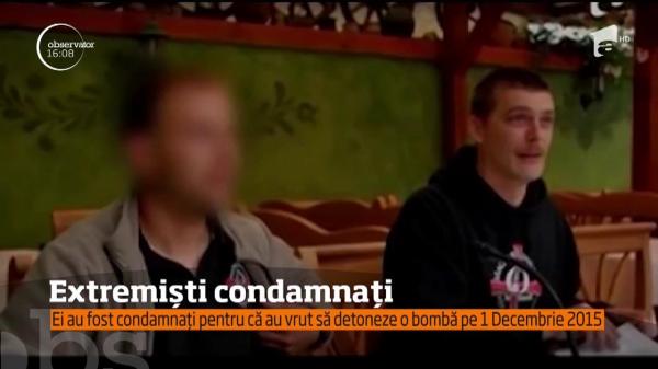 Extremiştii Soci Zoltan şi Beke Istvan, lideri ai grupării "Mişcarea de Tineret 64 de Comitate" din Transilvania, au fost condamnaţi