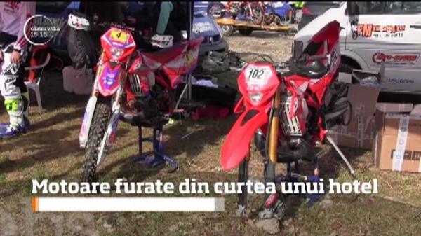 Şase motociclete au fost furate la una dintre cele mai importante competiţii de enduro din Arad